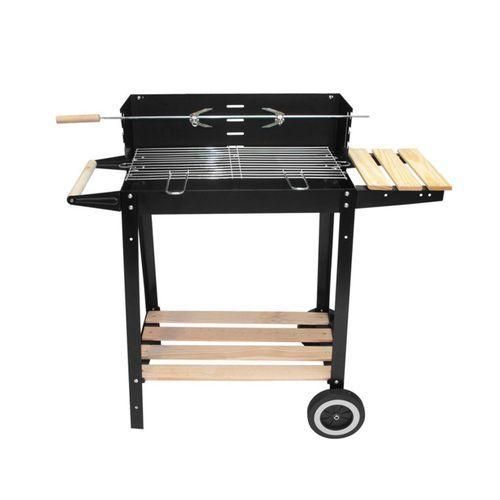 Ilux Barbecue à Charbon - BBQ IL-4801 - Noir - Garantie 1 Mois