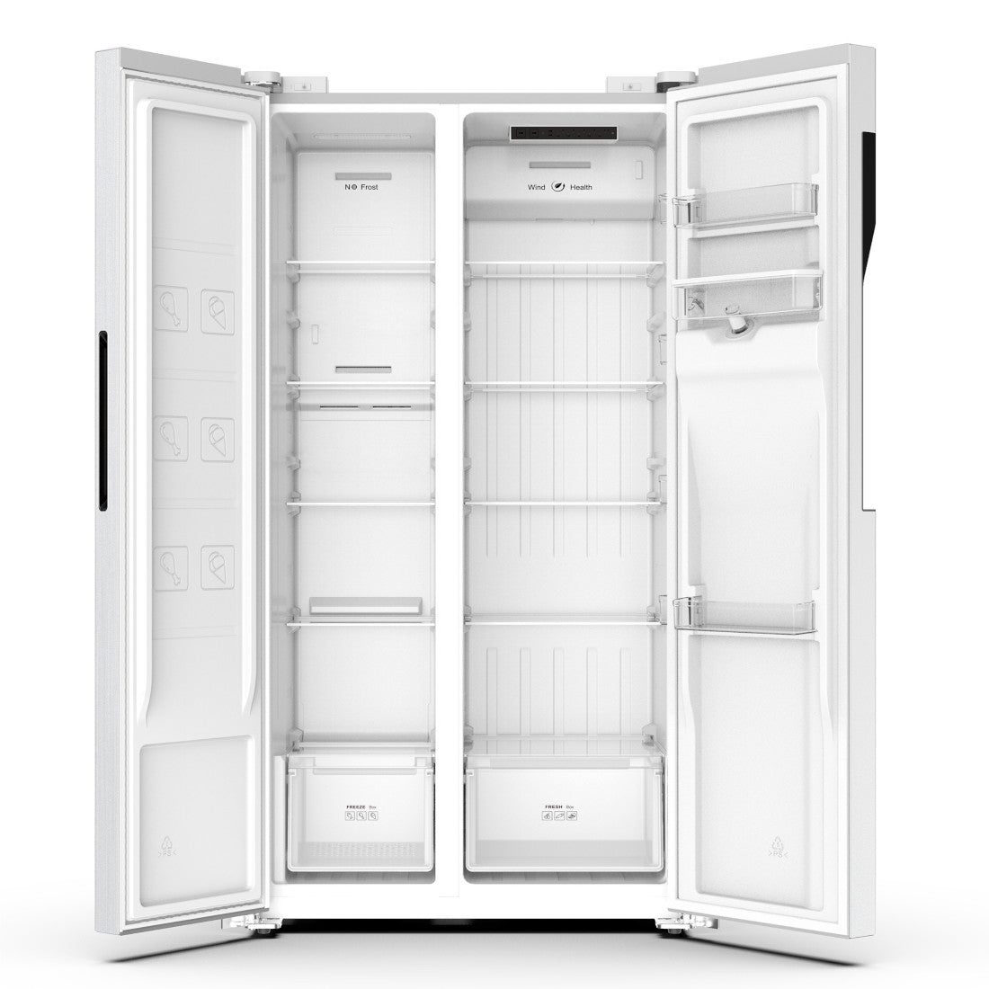 REFRIGERATEUR AMERICAIN DEUX PORTES NO FROST 460L NET-DISTRIBUTEUR D'EAU - KNASF2-62.2WD