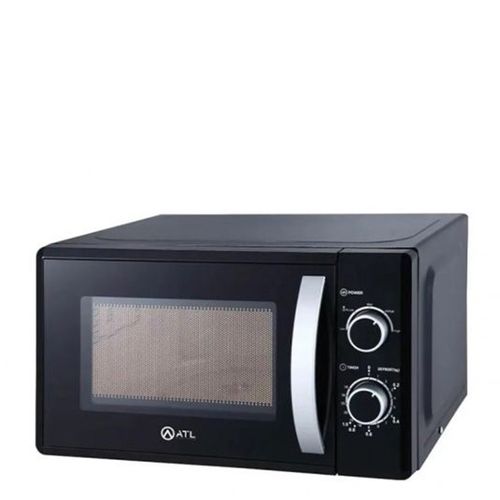 MICRO-ONDE ATL 20L/ NOIR/ 700W/ 05 FONCTIONS/ CHAUFFAGE & DEGIVRAGE/ POIGNÉE APPARENTE ATL-MW20CA7B