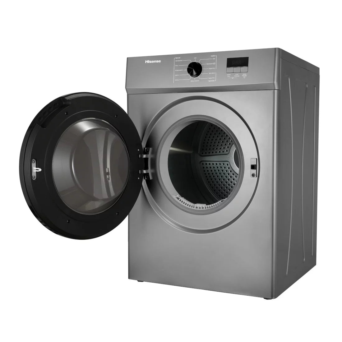 HISENSE SECHE LINGE 8KG FRONTAL A VENTILATEUR GRIS - DV1W801UT