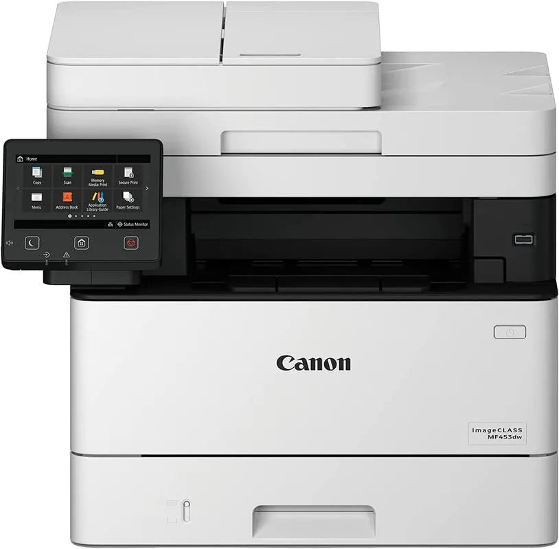Imprimante laser monochrome sans fil tout-en-un - MF453dw - Imprimer, copier et numériser | | Écran LCD tactile couleur 5