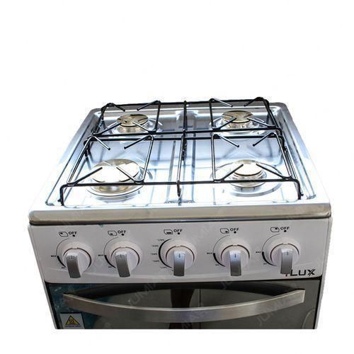 Ilux Cuisinière - Gaz 4 Feux LXG-40W - 50x50 Cm - Blanc - Garantie 6 Mois