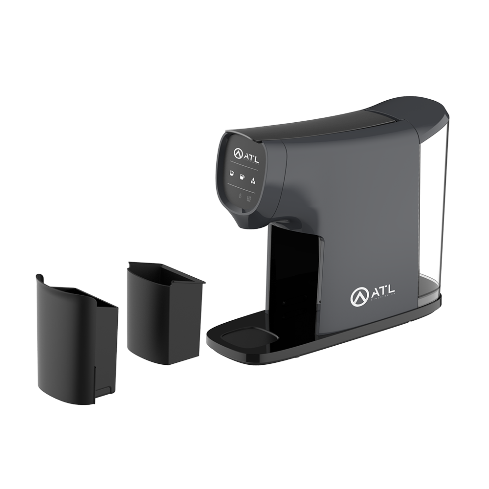 MACHINE A CAFE ATL/ CAPSULE/ DARK GREY COLOR/ TOUCH/ AC 220-240V/ 50-60Hz/ 1200W ATL 3A-C285A