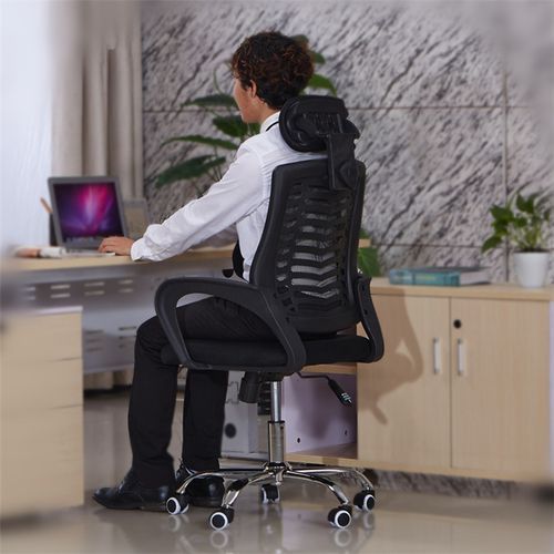 Chaise De Bureau - Pivotante - Confortable - Noir