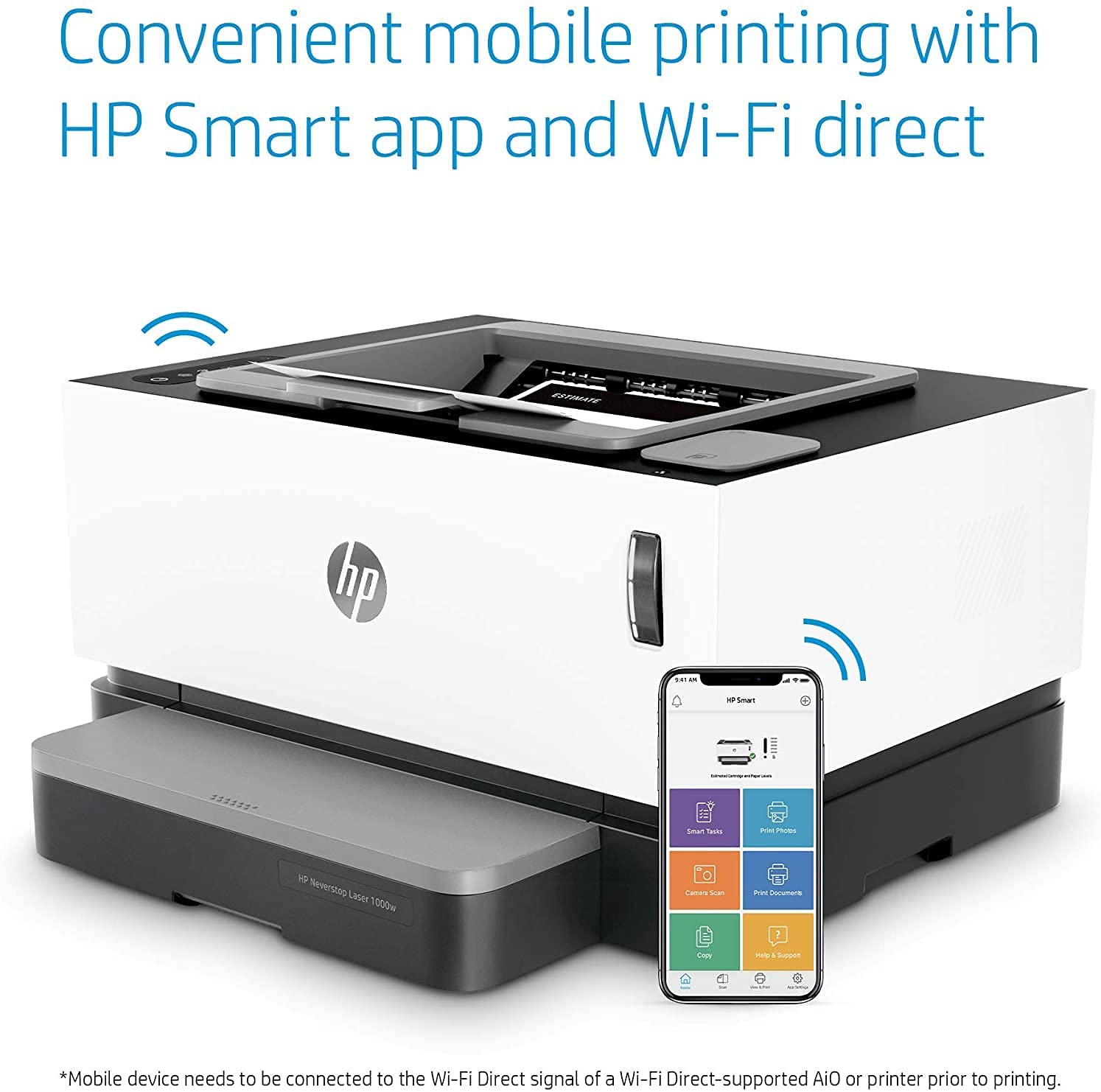 HP Neverstop Laser 1000w 600 x 600 DPI A4 WiFi