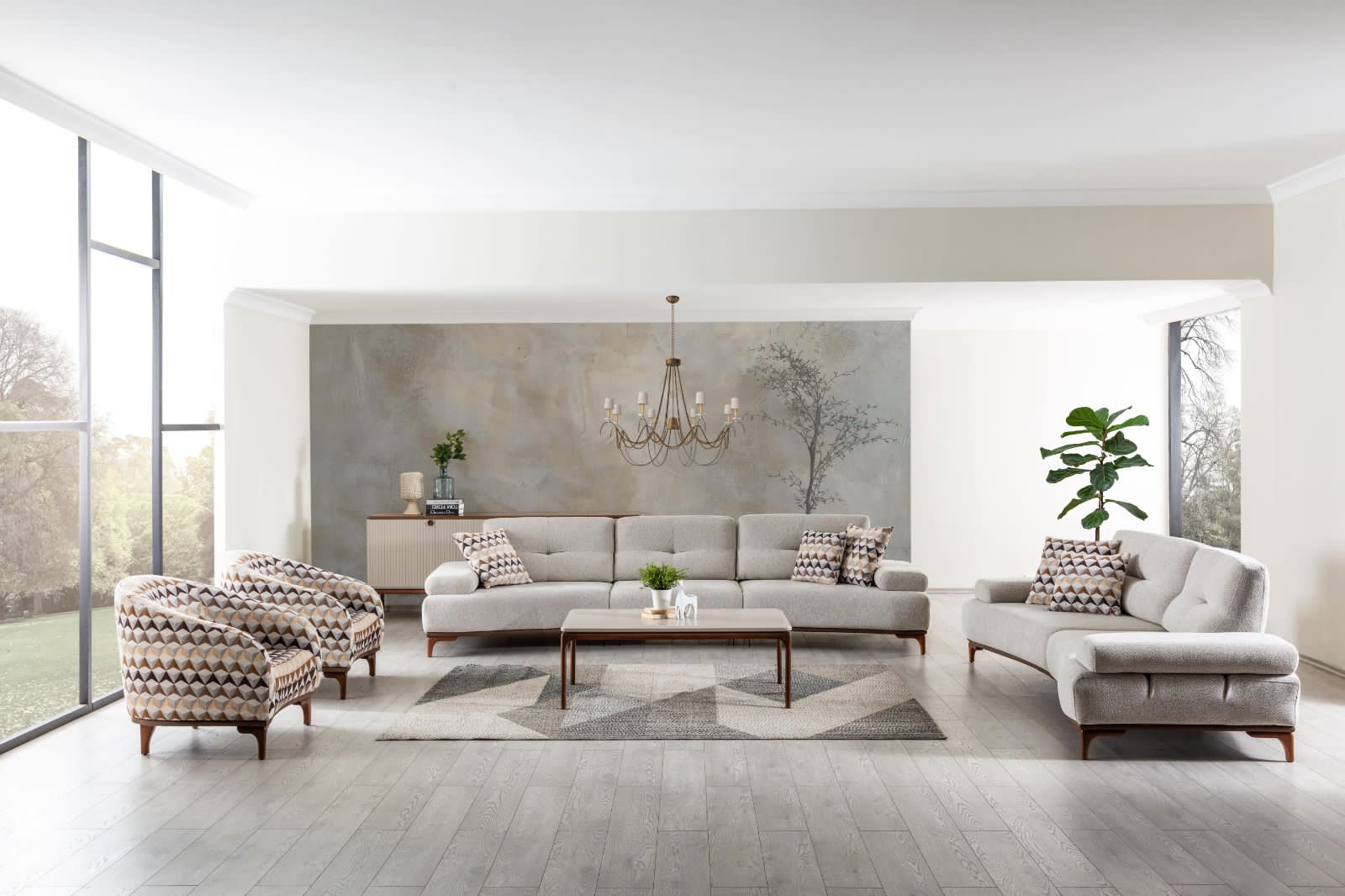 Ensemble fauteuil salon complet