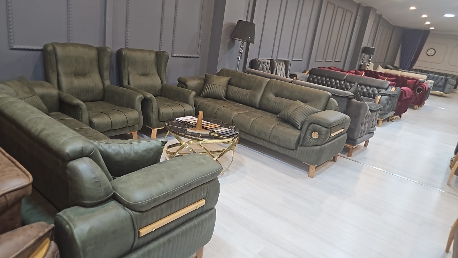 Ensemble fauteuil salon (4 pièces) Plusieurs couleurs