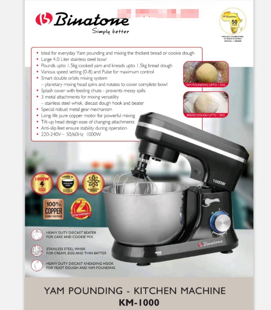 Robots culinaires KM-1000