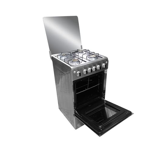 CUISINIERE A GAZ 4 FEUX DOUBLE FOUR-STC-5050I SMART TECHNOLOGY