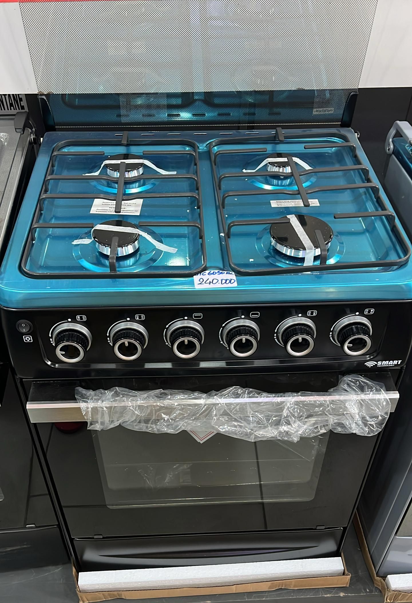 Cuisinière 4 feux smart 6060