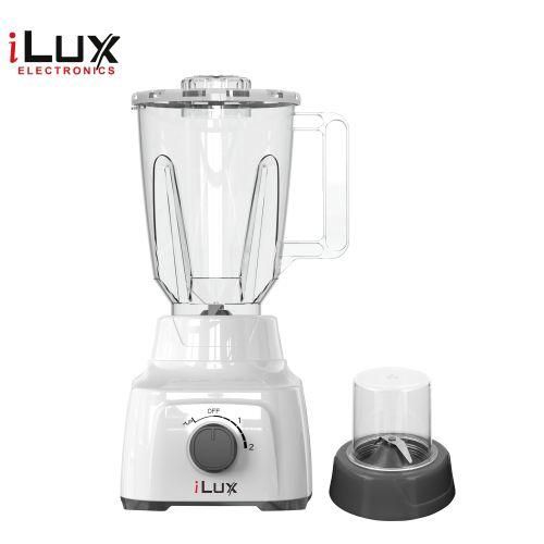 Ilux Blender 2 En 1 – LX-555P- 300W – 1.5 L – Blanc