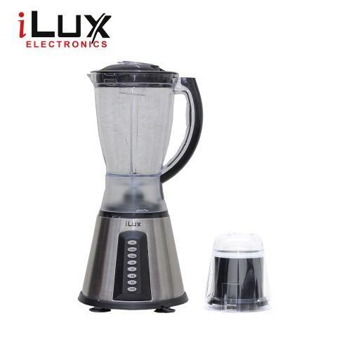 Ilux Blender & Grinder - 2 En 1- LX-926 - Bol 1.5 L - Noir