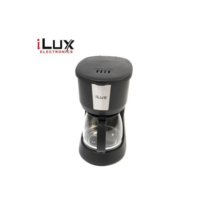 Ilux Machine à Café LX-6686CM - 1000W - 1.5 L - Noir