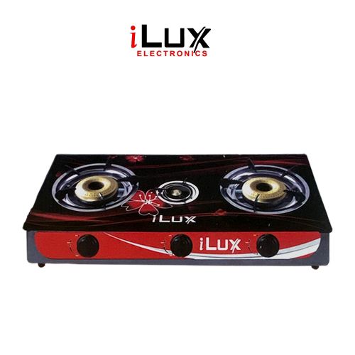 Ilux Cuisinière à Gaz - Réchaud 3 Feux - LXG-8213G