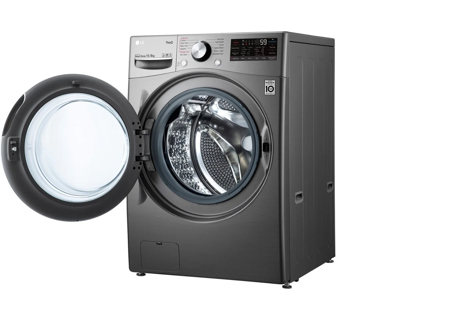Machine à laver et Sécher F0L9DGP2S (15/8)kg - Inox