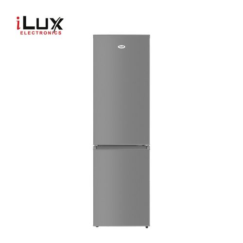 Ilux Réfrigérateur Combiné 3 Tiroirs ILCB165 T-3- Economique - 165L - Gris - 6 Mois Garantie