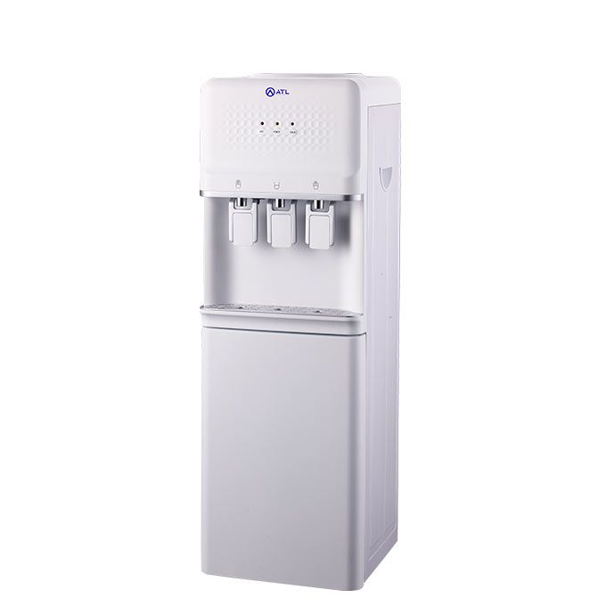 ATL Distributeur D'Eau -ATL-3WD23CW / 03 Robinets / Blanc / Avec Cabine - Garantie 2 Mois