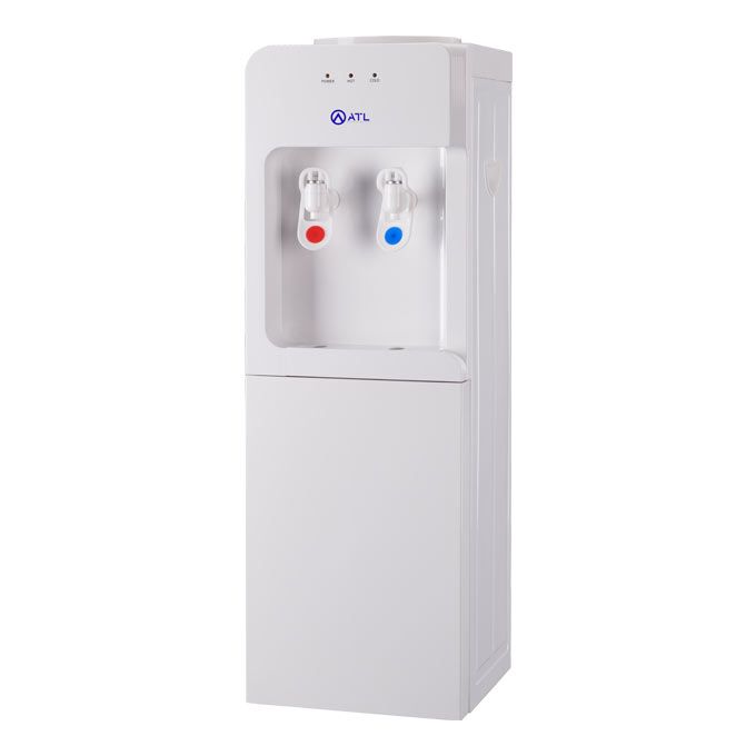 ATL Distributeur D'Eau -ATL-2WD22CW / 02 Robinets / Blanc / Avec Cabine - Garantie 2 Mois