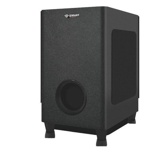 SMART TECHNOLOGY Barre De Son Modèle Bois Élégant STHA-1004W (4.1ch - 400W) - USB / Bluetooth / Entrée AUX / HDMI (ARC) / Optique, Avec Télécommande- Noir- Garantie 3 Mois.