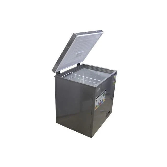 Ilux Congélateur Coffre ILCH400 - 400 L - Gris - Garantie 6 Mois