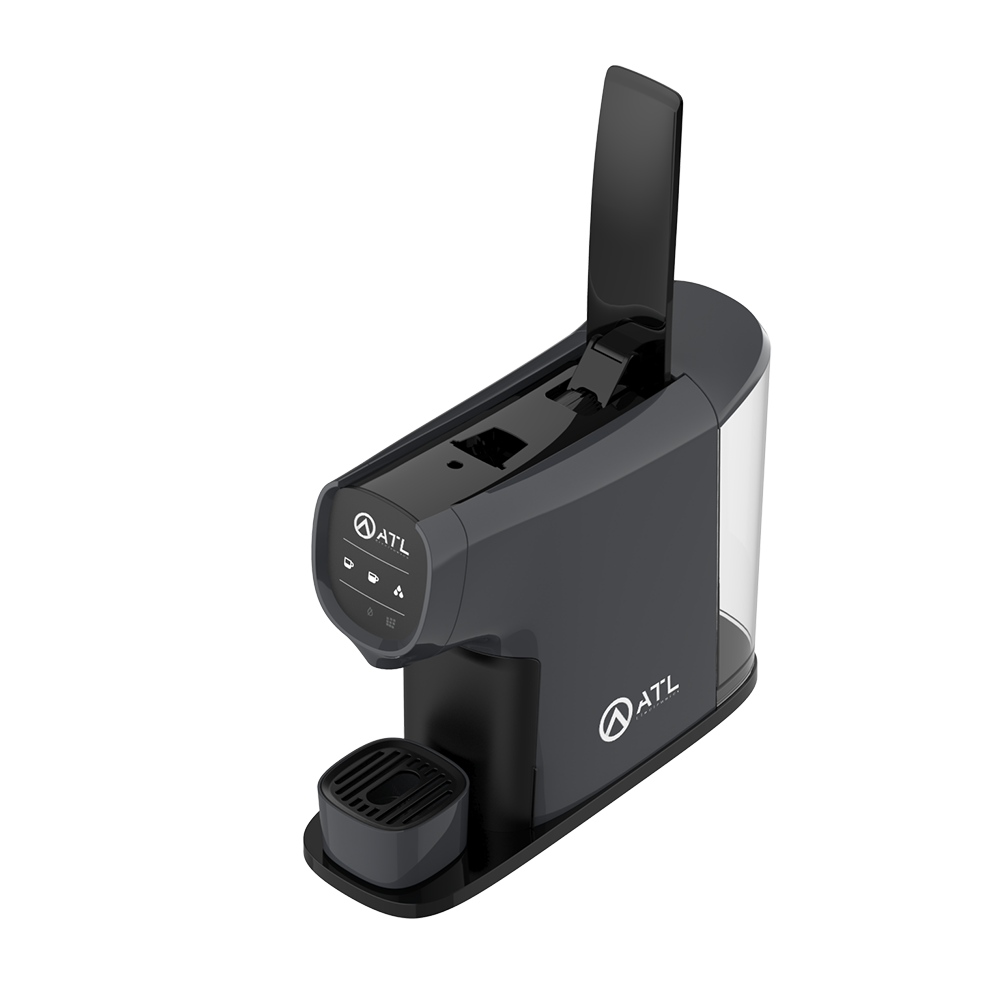 MACHINE A CAFE ATL/ CAPSULE/ DARK GREY COLOR/ TOUCH/ AC 220-240V/ 50-60Hz/ 1200W ATL 3A-C285A