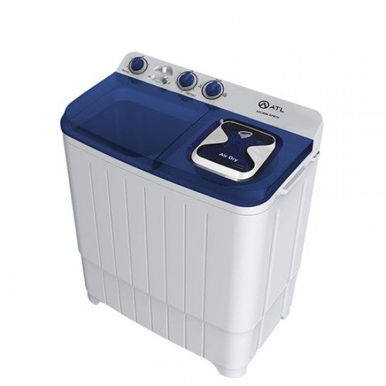 ATL Machine A Laver - ATLWM-XPB180 - 18Kg - Semi-Auto - Twintube - Blanc-Bleu - 220-240V
