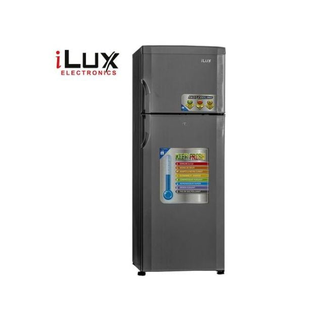 ILUX : Réfrigérateur 2 Battants 370 L - ILR470 - Gris