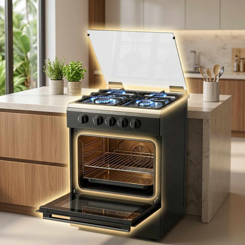 ATL GAZ-MASTER R55B — 4 Feux + Grand Four XL 60 L
