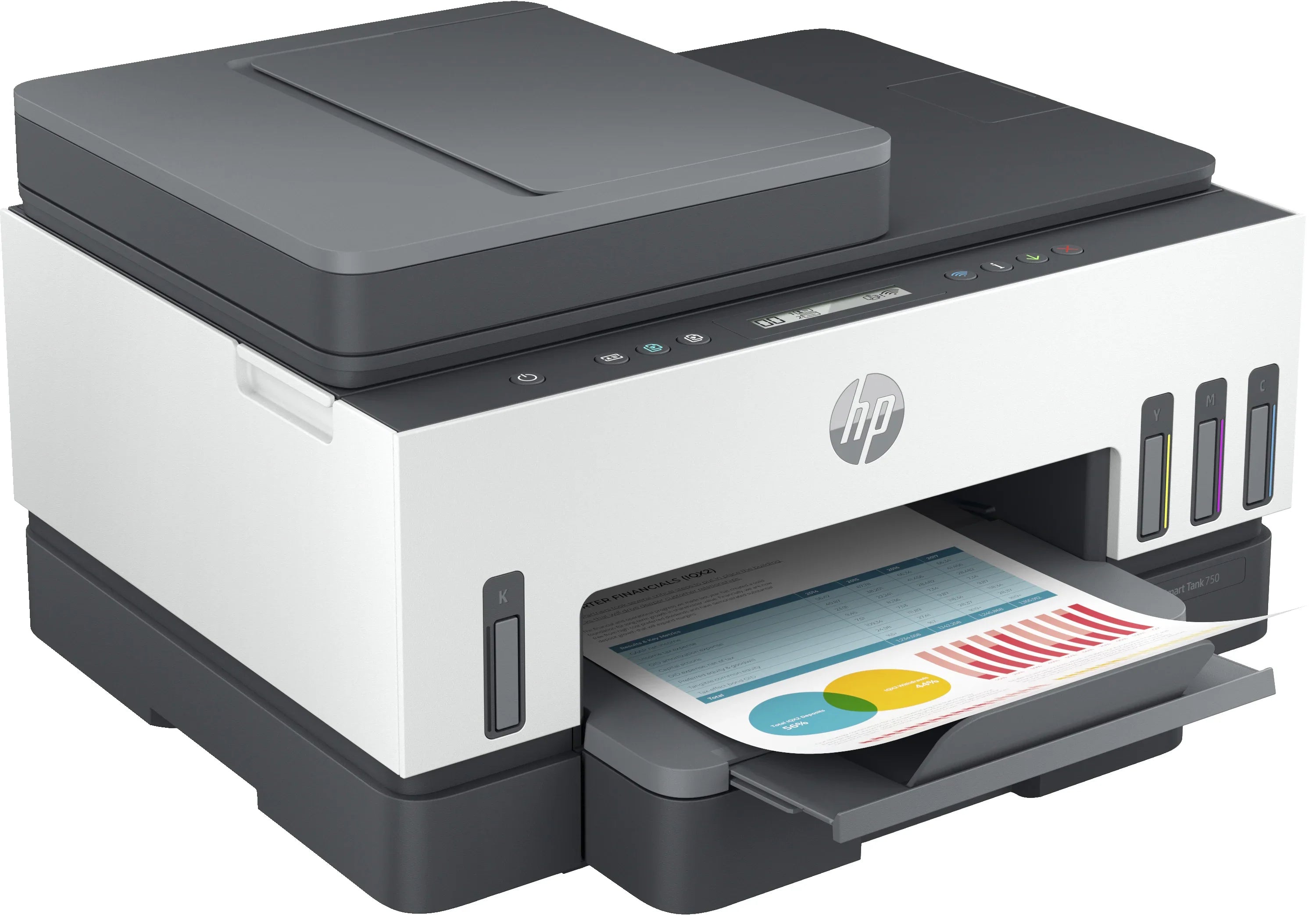 HP Smart Tank 750 All-in-One A jet d'encre thermique A4 4800 x 1200 DPI 15 ppm Wifi