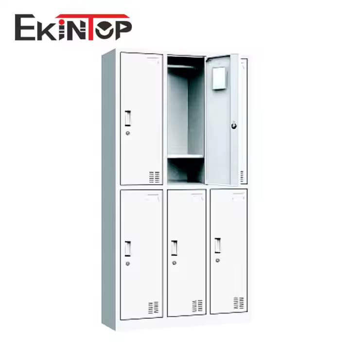 Armoire de rangement à 4 étagères porte classeur en métal