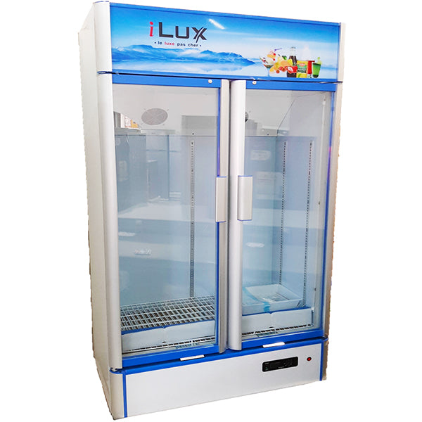 ILUX : Refroidisseur Vertical Vitré ILV553 – 553L