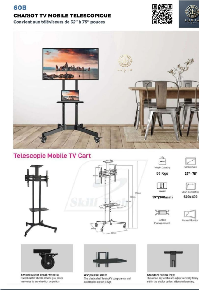 Table support tv