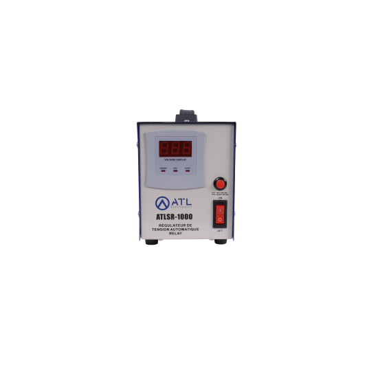 STABILISATEUR ATL 1000 VA - AFFICHAGE NUMERIQUE - RELAY ATLSR-1000