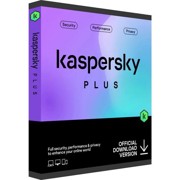 Kaspersky Anti-Virus 2023 Plus - Licence 4 Postes 1 An