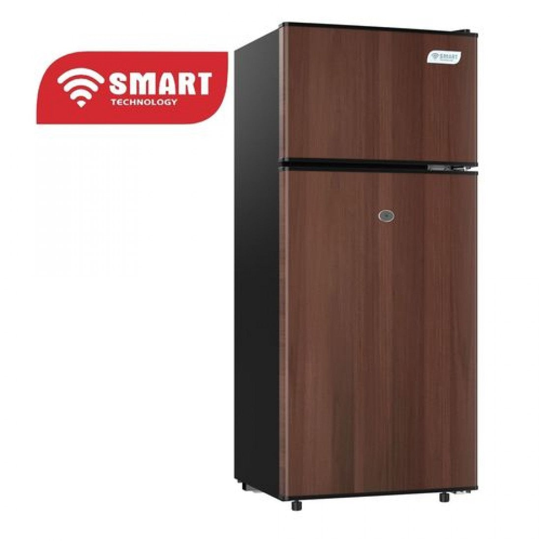 SMART TECHNOLOGY Réfrigérateur Smart 2 Portes 100L (STR-135WH) - Couleur Bois
