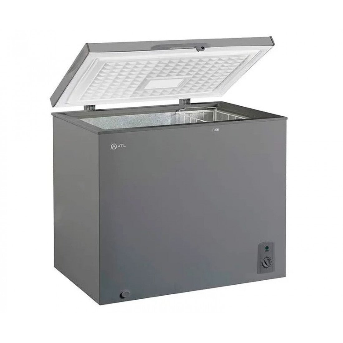 Congélateur Horizontal ATL - 252l - 01 Porte - Serrure - 01 Panier - Inox&Silver - CFATL-380