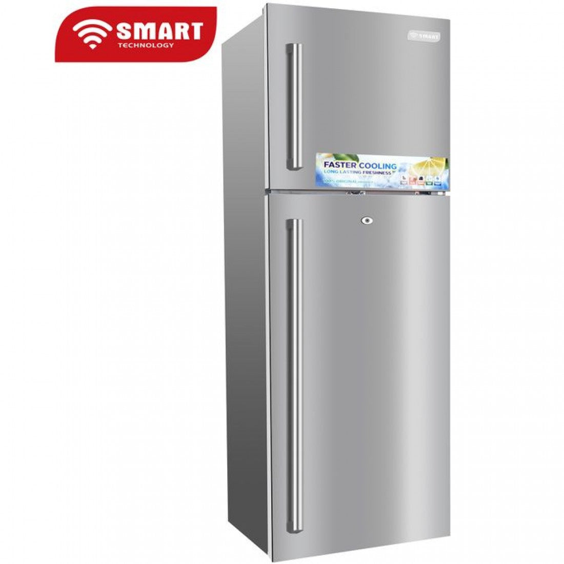 SMART TECHNOLOGY Réfrigérateur 2 Battants Inverter - STR-5858H - 332 L - Gris