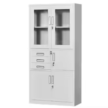 Armoire de Rangement en Métal pour Bureau et École, Casiers en Acier