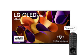 OLED77G46LA Téléviseur intelligent LG OLED evo AI G4 4K de 77 pouces avec télécommande Magic AI, Dolby Vision, et webOS24 (2024)