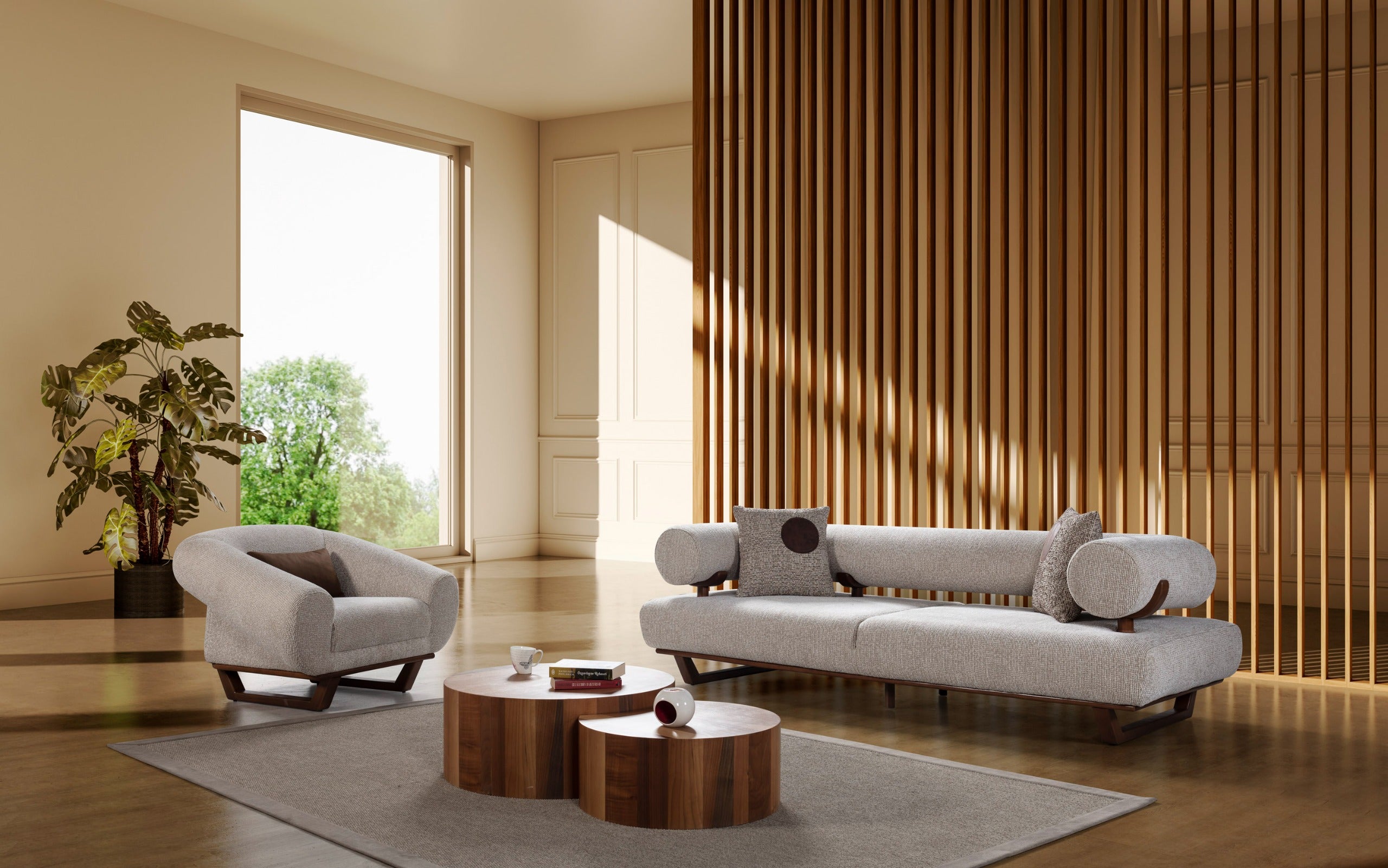 Ensemble fauteuil salon (2 grands et 2 petits)