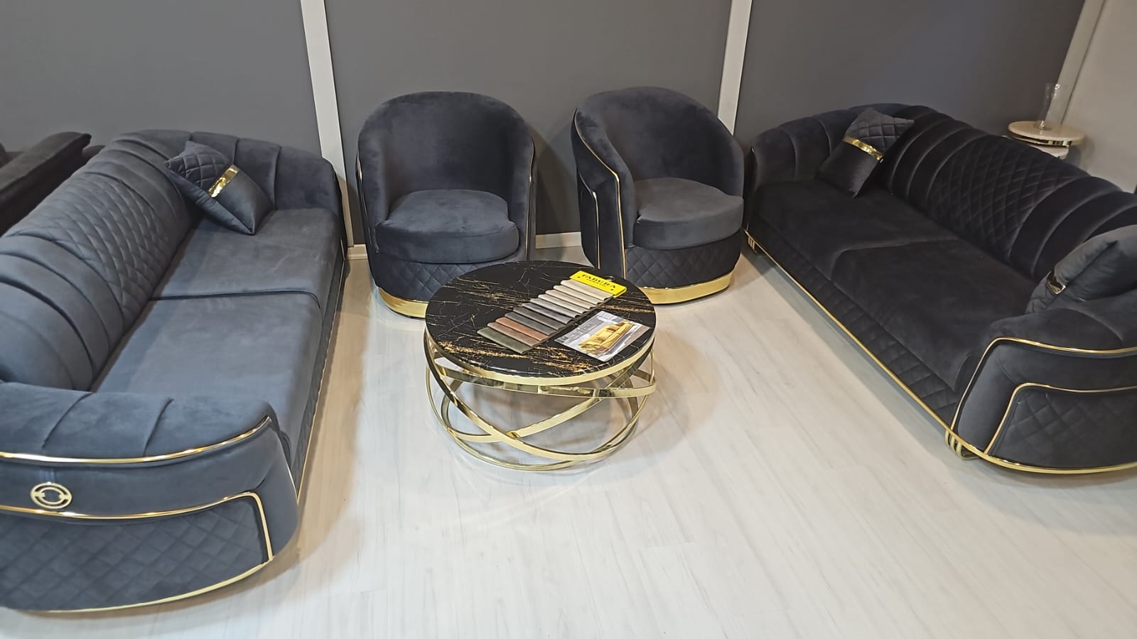 Ensemble fauteuil salon (4 fauteuils)