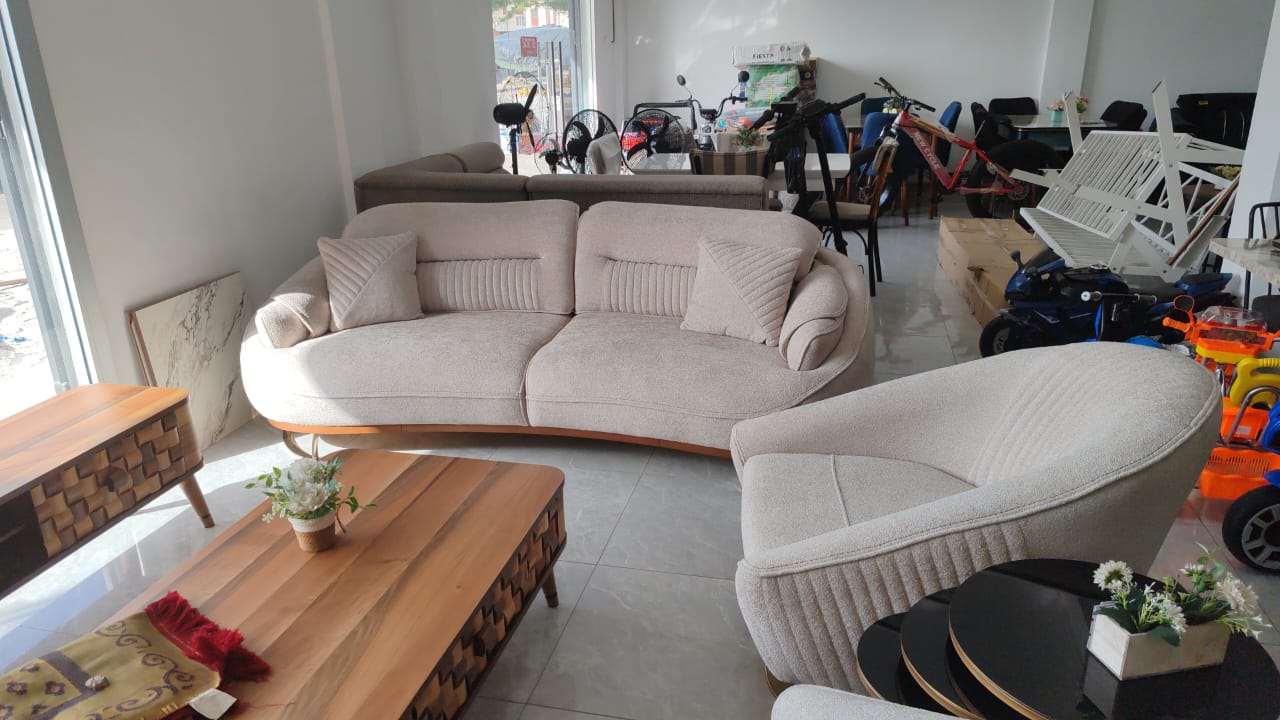 Ensemble fauteuil salon avec 4 pièces