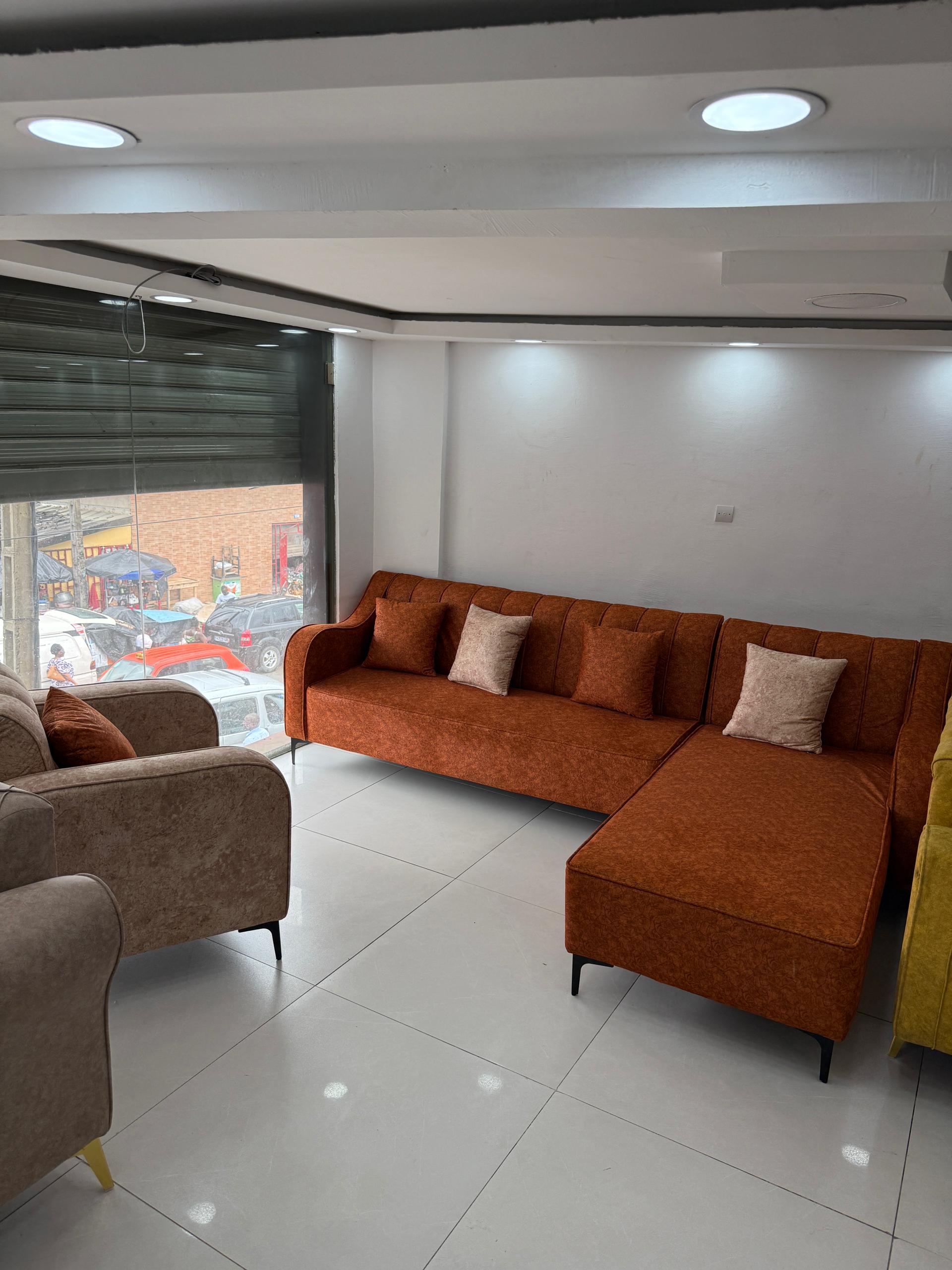 Ensemble 1 canape avec 1 fauteuil