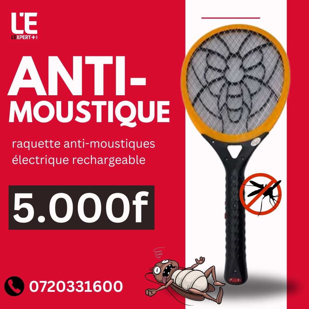 Raquette anti-moustique