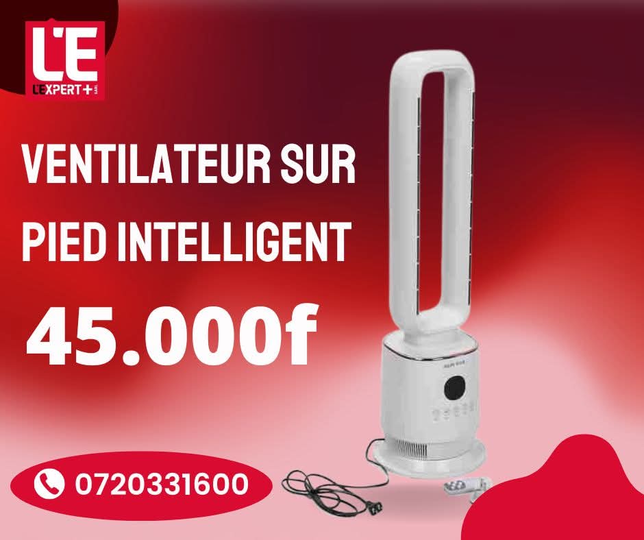 Ventilateur sur pied intelligent