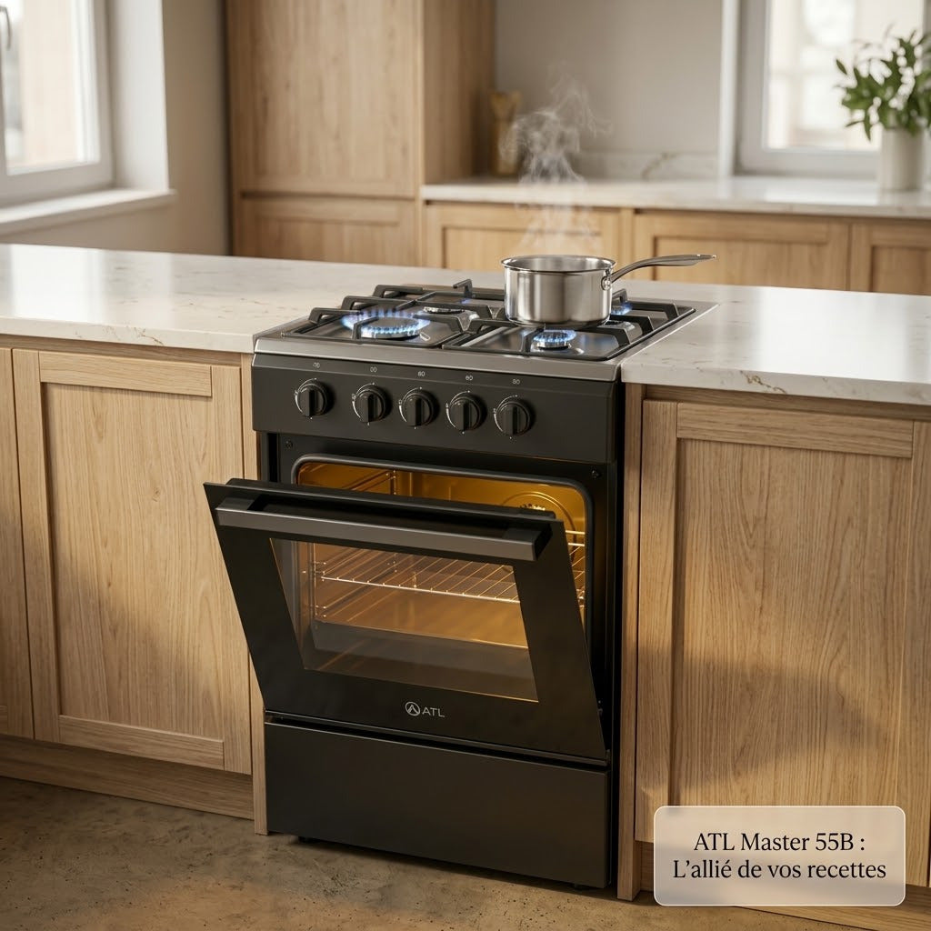 ATL GAZ-MASTER R55B — 4 Feux + Grand Four XL 60 L