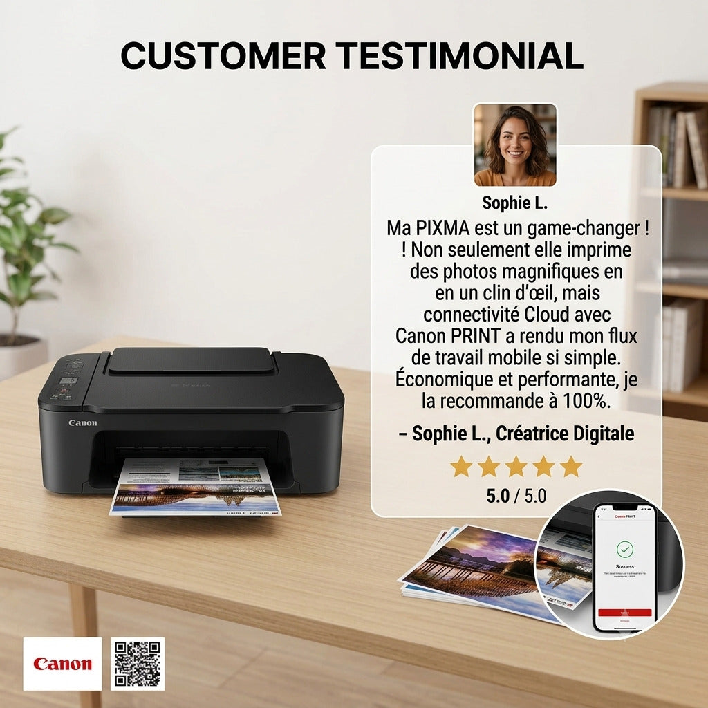Canon PIXMA TS3640 Multifonction Wi-Fi
