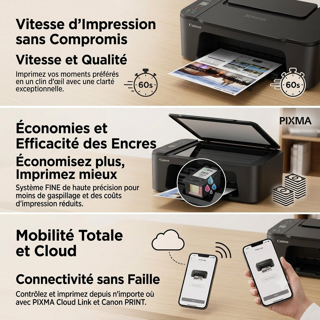 Canon PIXMA TS3640 Multifonction Wi-Fi