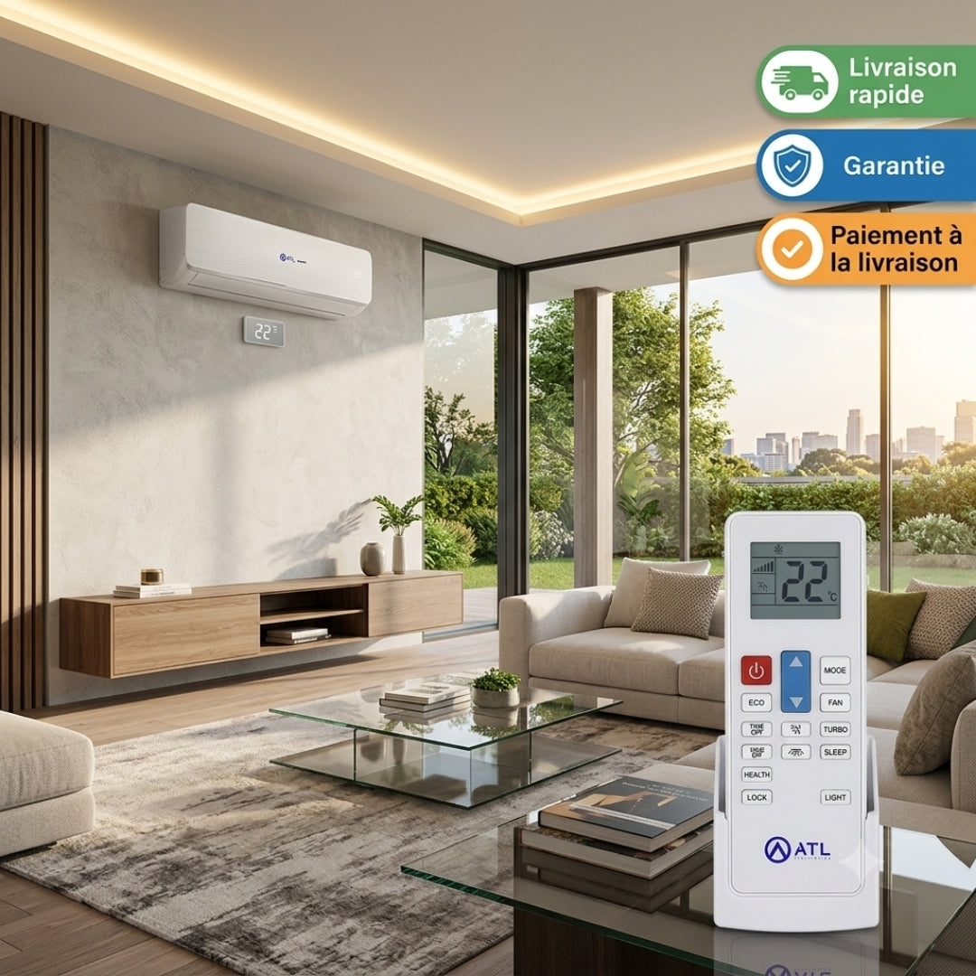 Climatiseur ATL Inverter 1,5 CV 12000 BTU | ATL-12ACW_INV