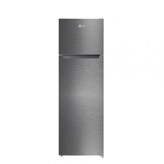 ATL Réfrigérateur 261L - 02 Portes - ATL-2D300 - Inox&Silver